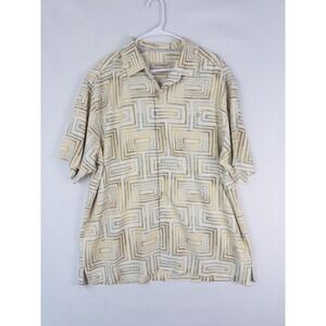 Tommy Bahama Hawaiian Shirt Mens XL 100% Silk Colorful Original Fit Aloha Coast